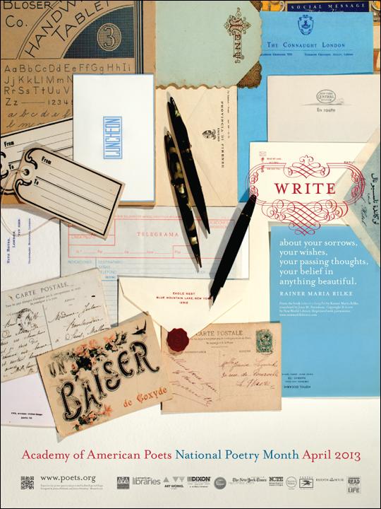 National Poetry Month is April 2013
